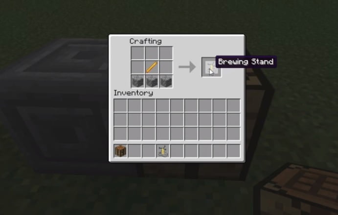 Cara Membuat Brewing Stand di Minecraft 4
